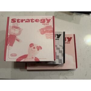 K-Pop CD Twice - 14th Mini Album 'STRATEGY' 3 Box Sets